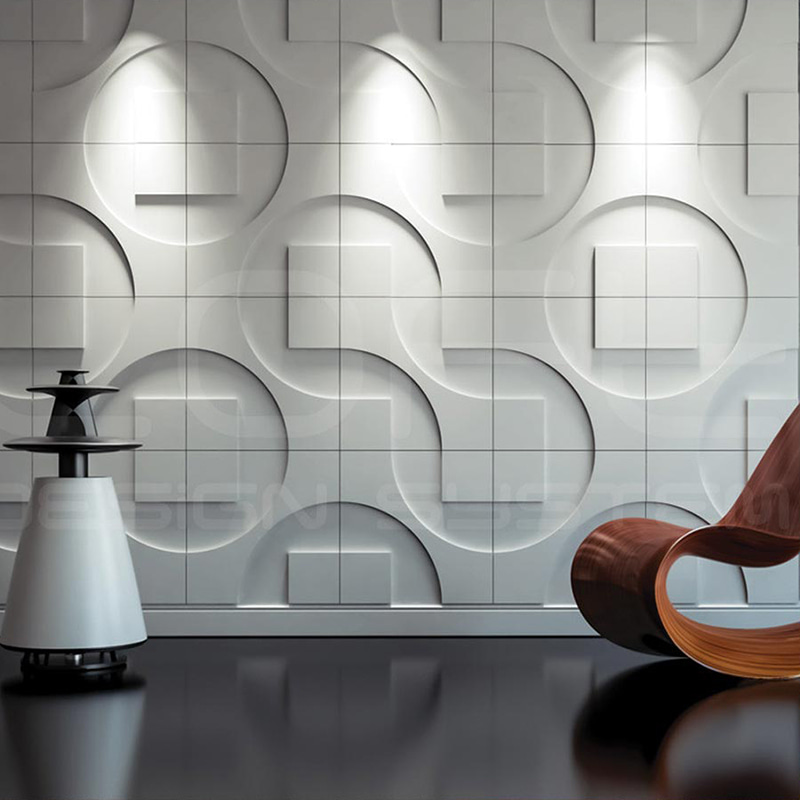 বাড়ির সাজসজ্জার জন্য প্যারেড 3 ডি ওয়াল প্যানেল ওয়ালপেপার ওয়াল লেপ ইনডোর প্যানেল ডি পিভিসি আধুনিক জ্যামিতিক ভিলা