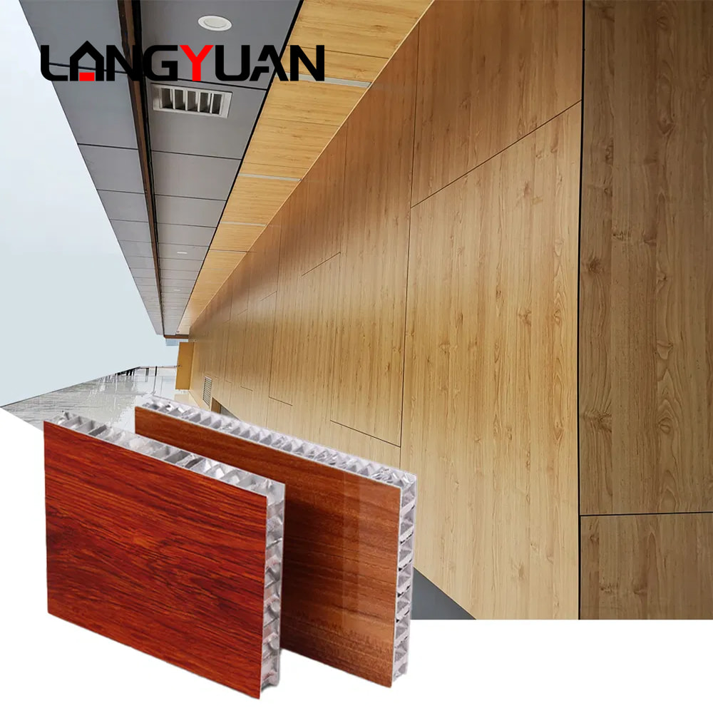 ক্যাবিনেটের জন্য 18 মিমি অ্যালুমিনিয়াম হানিকম্ব প্যানেল এবং রান্নাঘরের দরজা অ্যালুমিনিয়াম মধুচক্র প্যানেল কারখানা