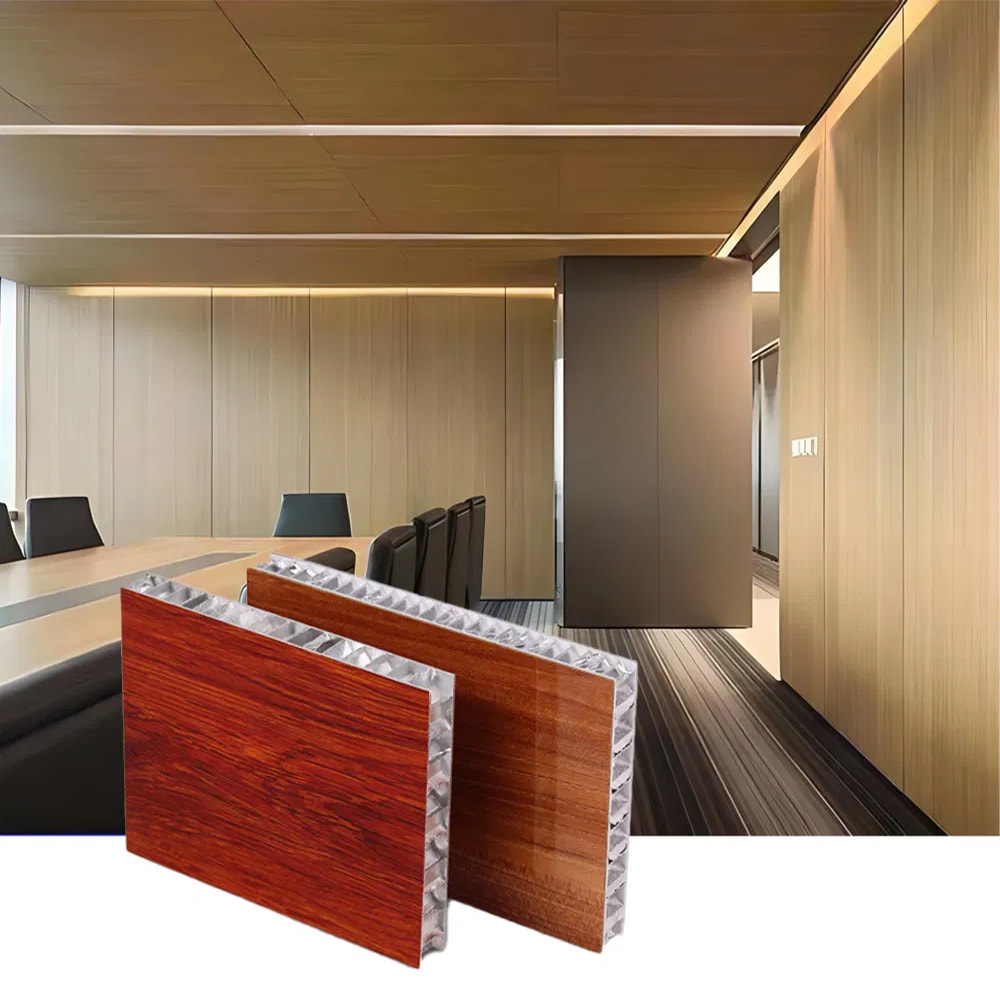 ক্যাবিনেটের জন্য 18 মিমি অ্যালুমিনিয়াম হানিকম্ব প্যানেল এবং রান্নাঘরের দরজা অ্যালুমিনিয়াম মধুচক্র প্যানেল কারখানা