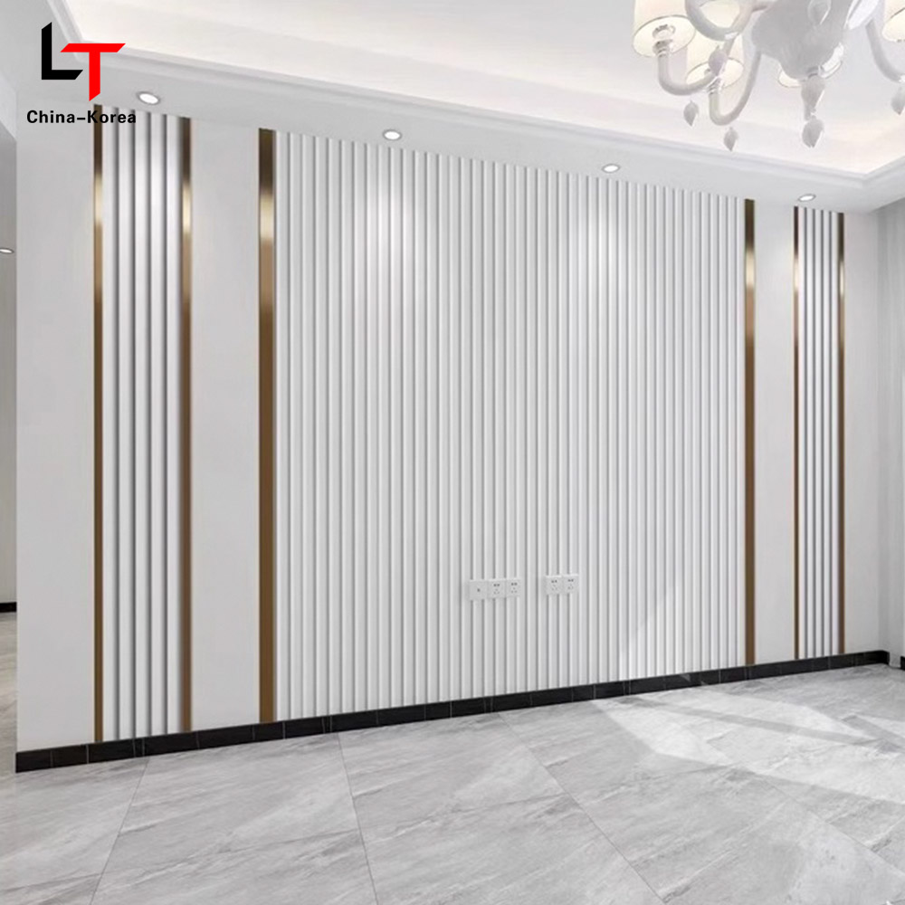 1220×2440mm ইকো-ফ্রেন্ডলি পিভিসি কাঠ ব্যহ্যাবরণ শস্য অন্দর ওয়াল ক্ল্যাডিং ওয়াটারপ্রুফ স্ক্র্যাচ-প্রতিরোধী এর জন্য আলংকারিক ওয়াল প্যানেল ইনস্টল করা সহজ