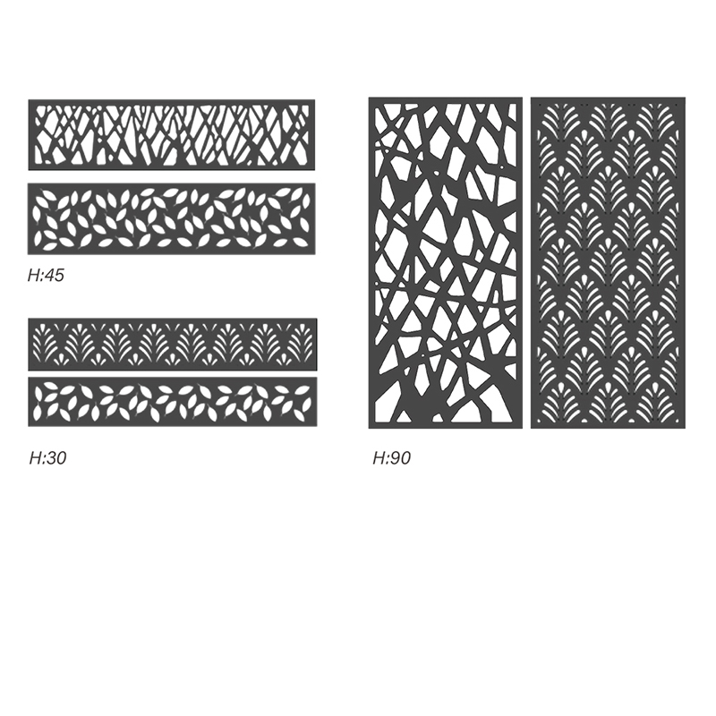 কাঠের প্লাস্টিক কম্পোজিট Wpc বেড়া বাড়ির বাগান আঙ্গিনা বেড়া প্যানেল ভিনাইল পিভিসি বেড়া জলরোধী আউটডোর গোপনীয়তা বোর্ড Hdpe থেকে ভাল