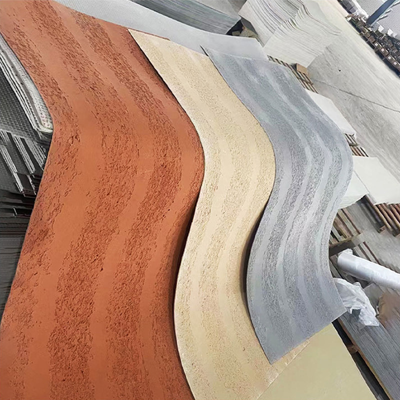 আধুনিক ডিজাইন ফায়ারপ্রুফ লাইটওয়েট ওয়াল প্যানেল নতুন উপাদান নরম স্টোন ক্ল্যাডিং নমনীয় এমসিএম টাইলস লিনিয়ার স্টোন ওয়াল কভারিং