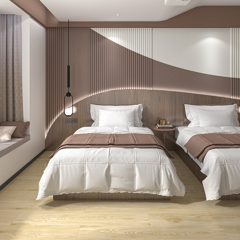 স্থায়িত্ব প্লাস্টিক টালি ভাসমান জলরোধী কাঠ শস্য 4 মিমি 5 মিমি 6 মিমি 7 মিমি 8 মিমি পিভিসি ক্লিক ভিনাইল প্লাঙ্ক এসপিসি ফ্লোরিং